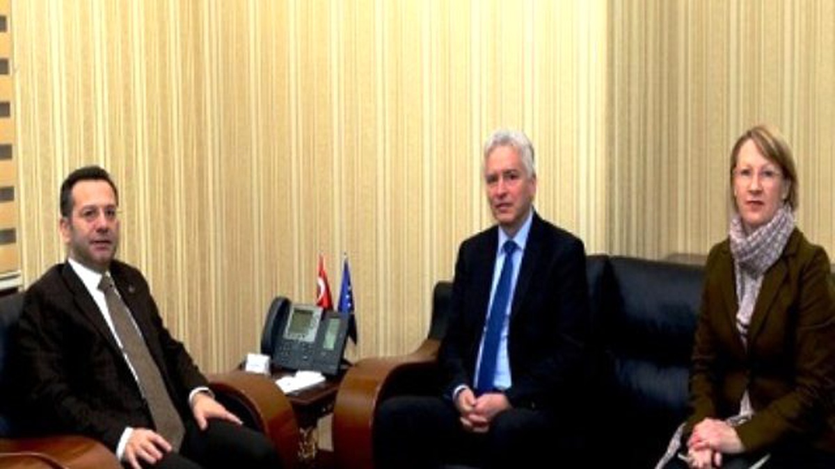 Almanya Elçi Kurz, Vali Aksoy\'u Ziyaret Etti