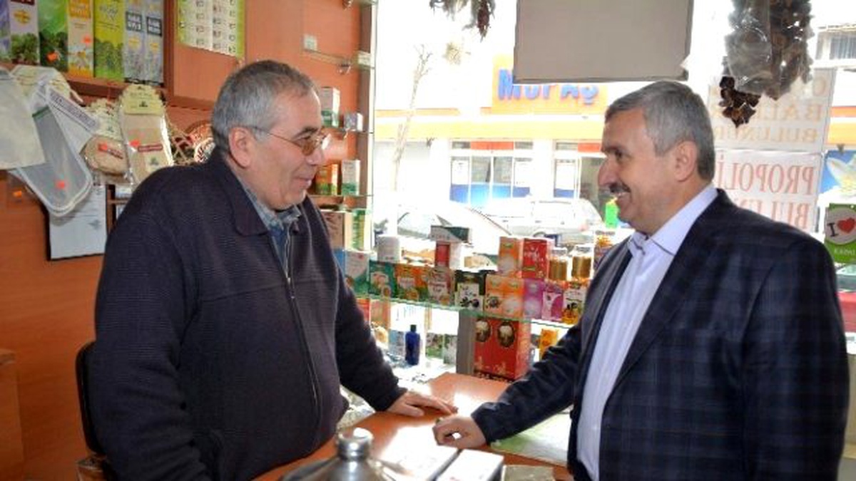 Başkan Baran Esnaf Ziyaretlerinde