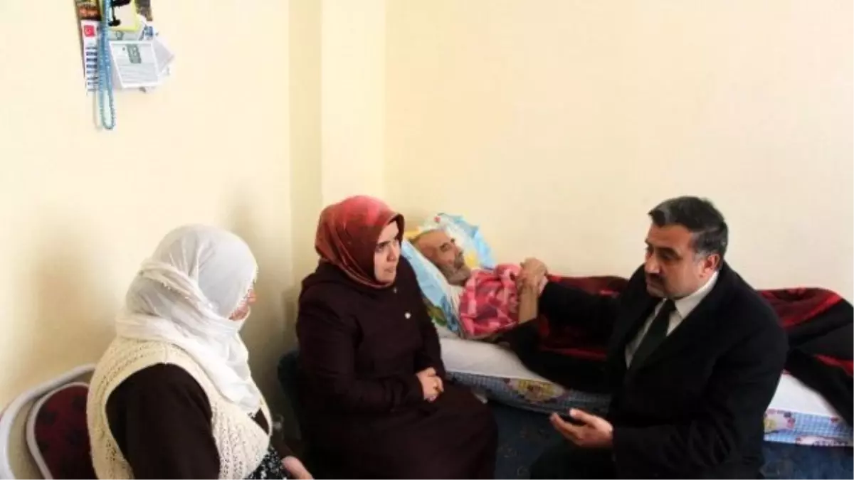 Başkan Cabbar Hasta Ziyaretlerinde