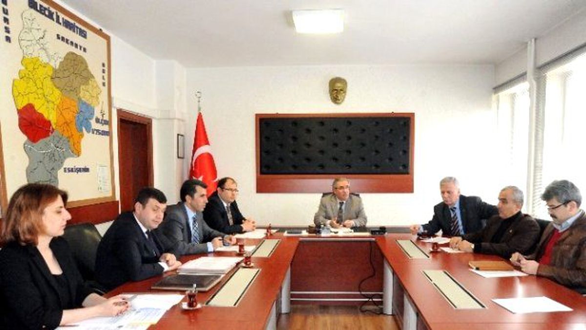 Bilecik\'te İl Encümeni Toplantısı Yapıldı