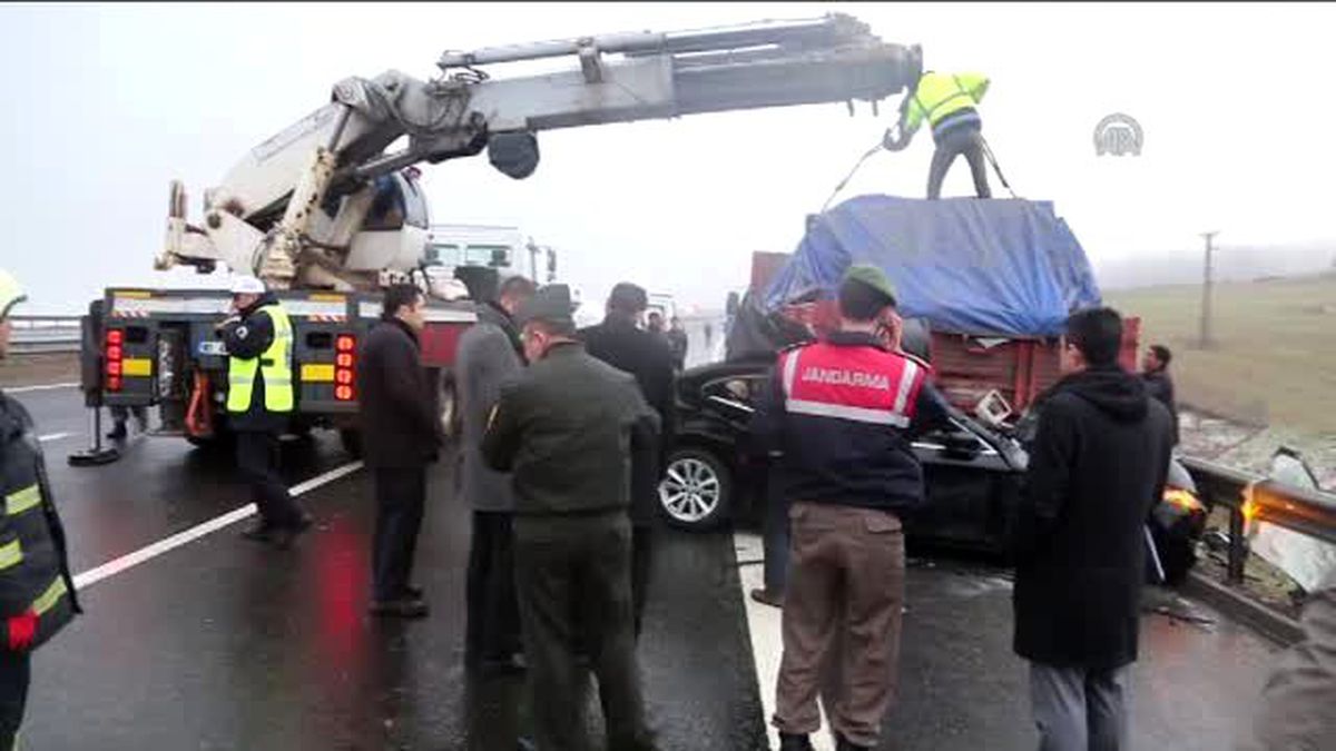 Bolu'daki Trafik Kazası