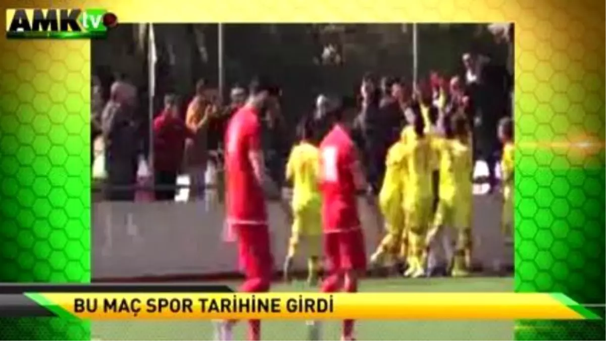 Bu Maç Spor Tarihine Girdi