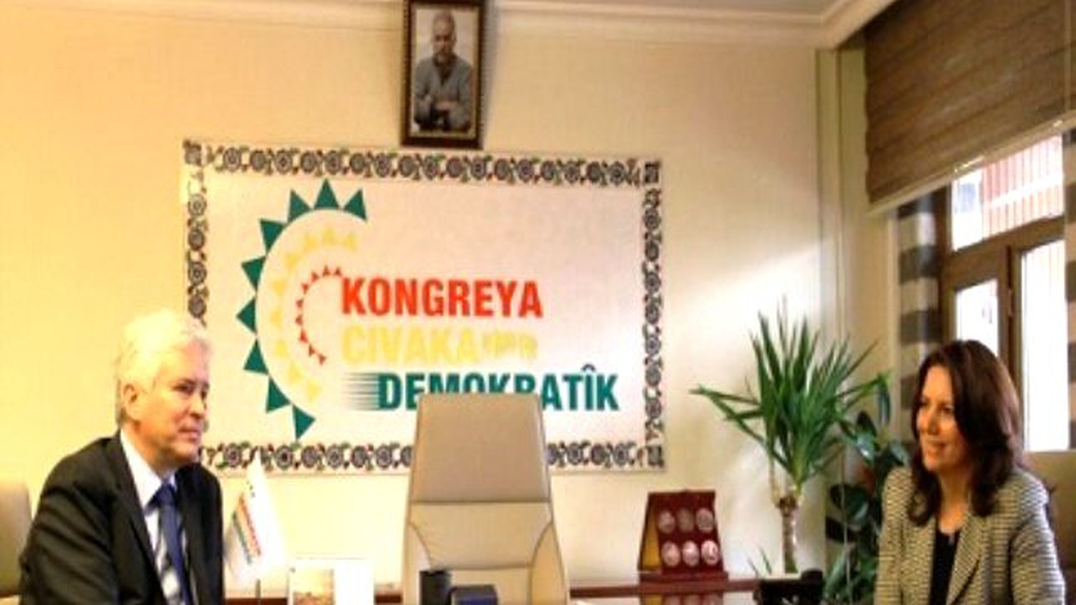 Büyükelçi Kurz, DTK\'yı Ziyaret Etti