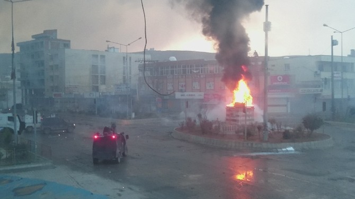 Cizre\'de Hayat Normale Döndü
