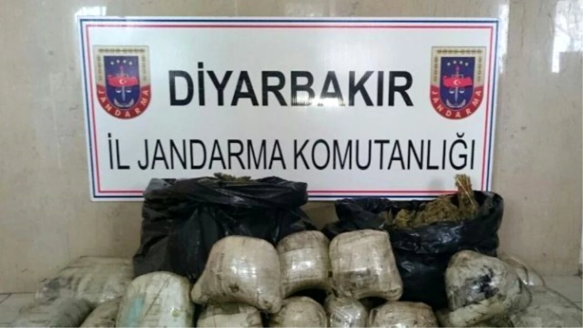 Diyarbakır\'da 46 Kilo 970 Gram Uyuşturucu Ele Geçirildi