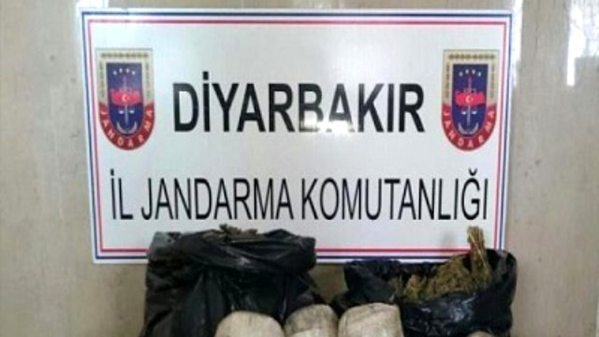 Diyarbakır\'da 47 Kilo Esrar, 1 Gözaltı