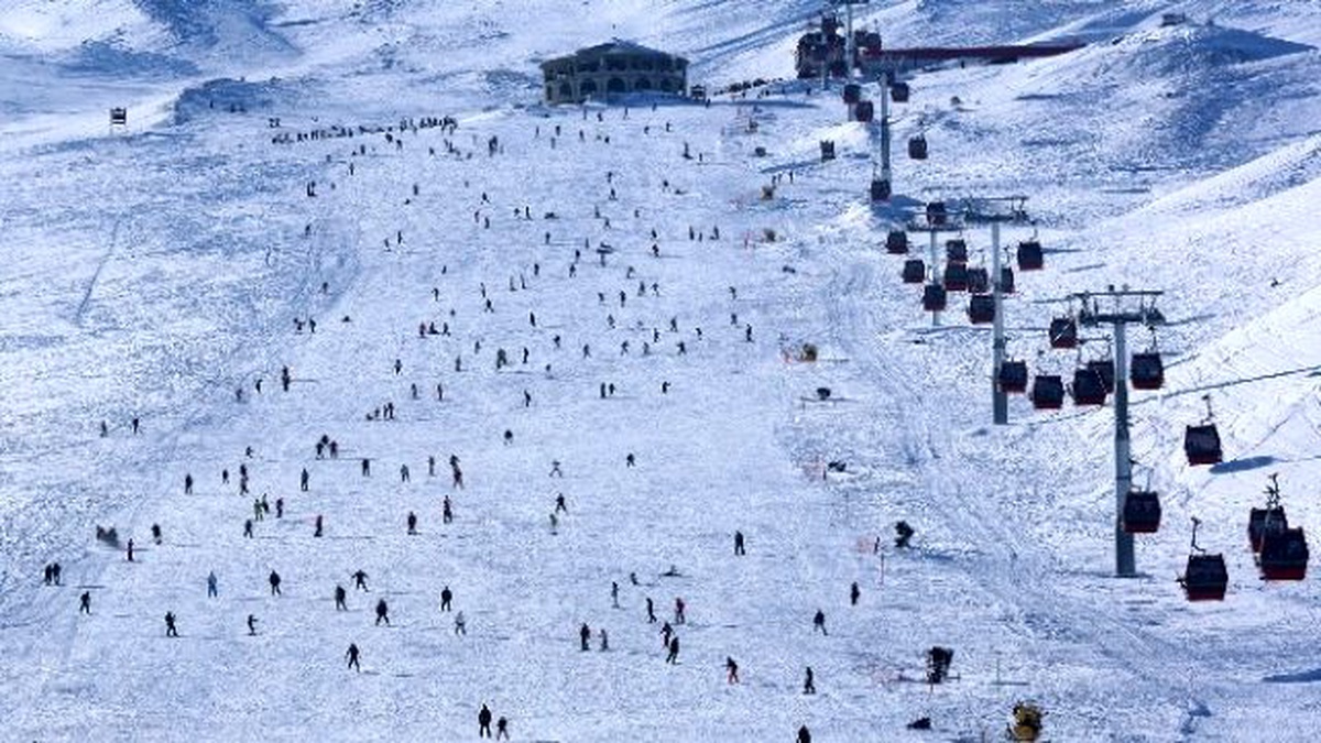 Erciyes Son 8 Yılın En Karlı Günlerini Yaşıyor