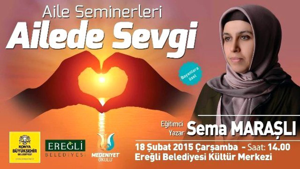 Ereğli\'de "Ailede Sevgi" Anlatılacak