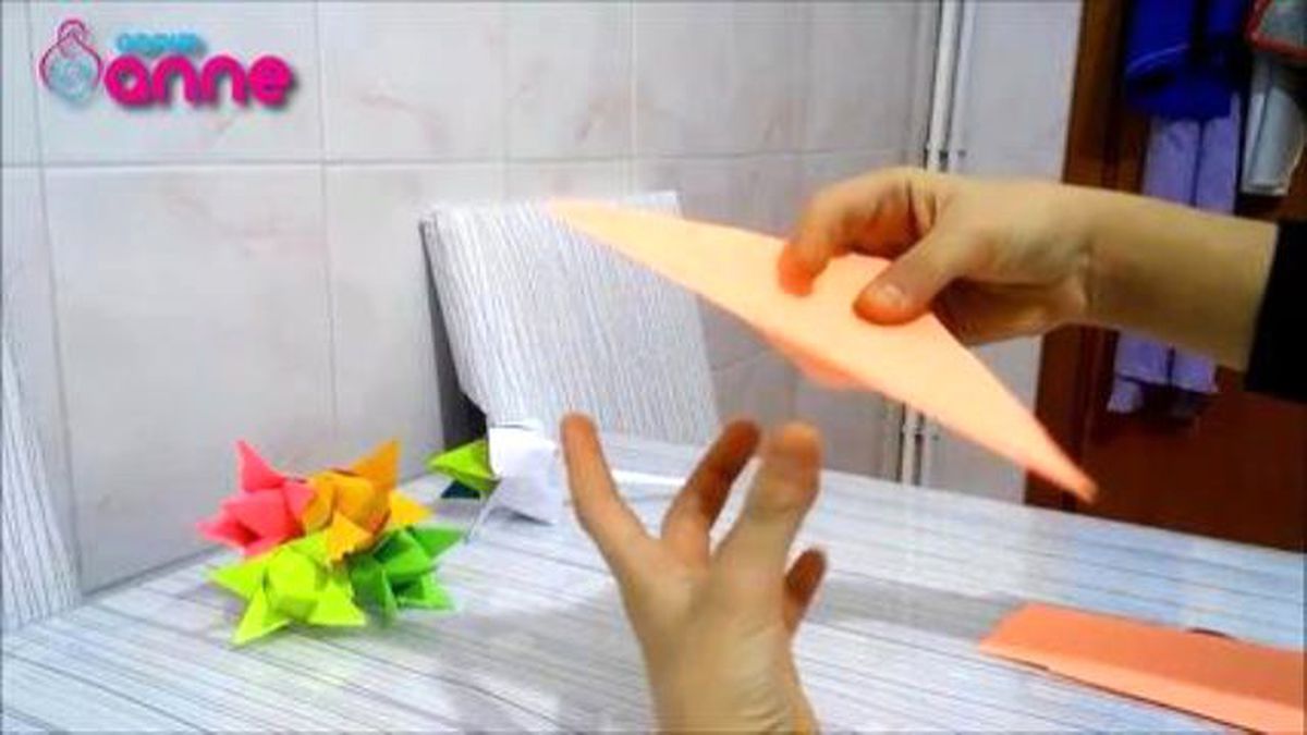 Kağıttan Gül Yapımı Kolay