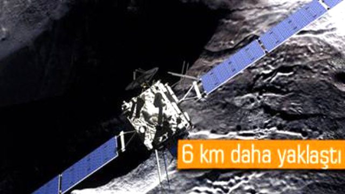 Rosetta, Kuyruklu Yıldıza İlk Kez Bu Kadar Yaklaştı