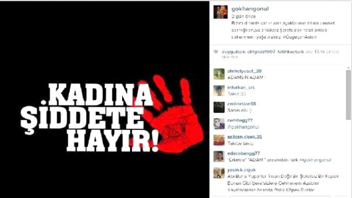 Spor Camiası Özgecan\'ı Unutmadı