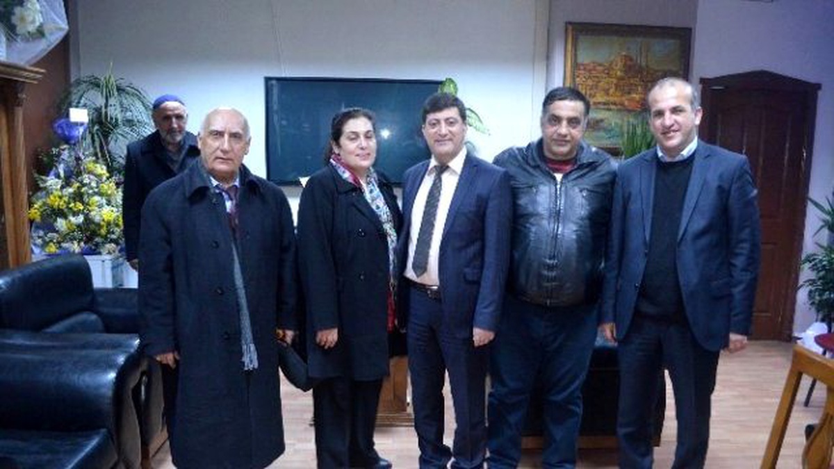 Yeni Demokrasi Hareketi ve Azadi Hareketi\'nden Akar\'a Ziyaret