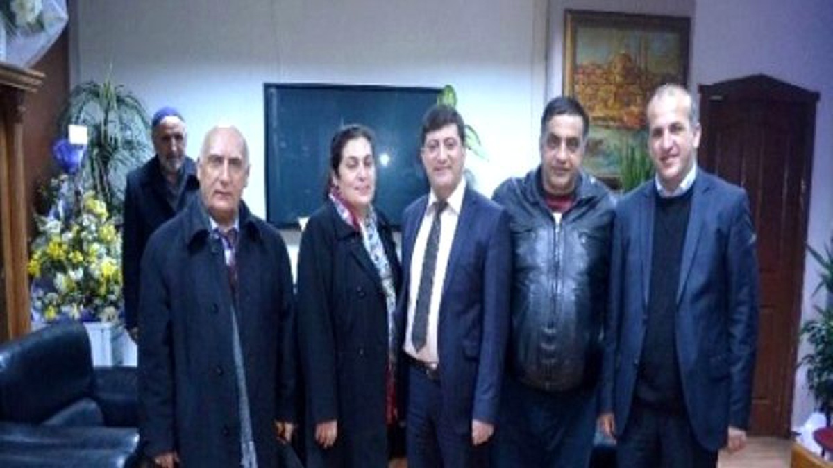 Yeni Demokrasi Hareketi ve Azadi Hareketi\'nden Akar\'a Ziyaret
