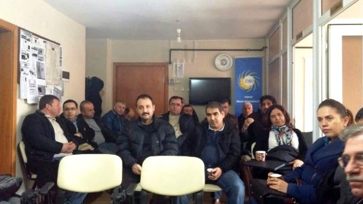 Ziraat Mühendisleri, Toplantıda Bir Araya Geldi