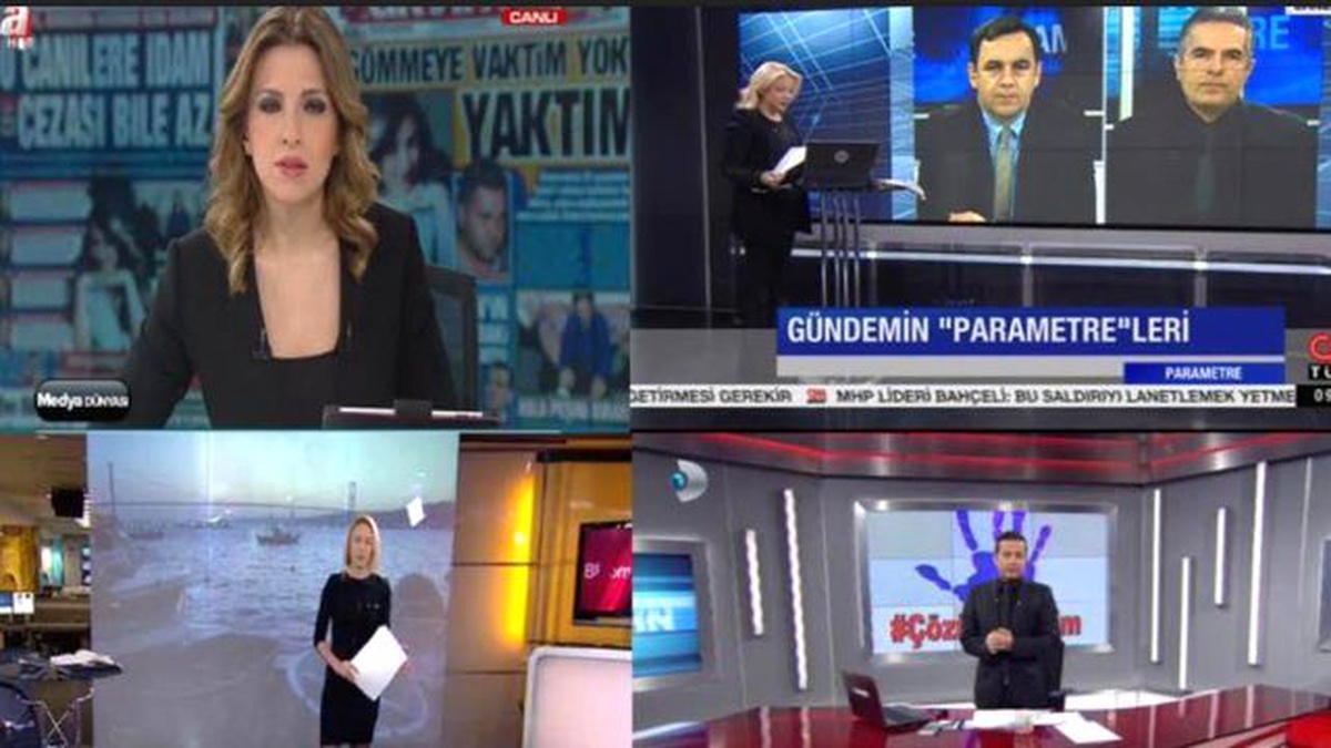 170 Sunucu Özgecan Aslan İçin Siyah Giydi