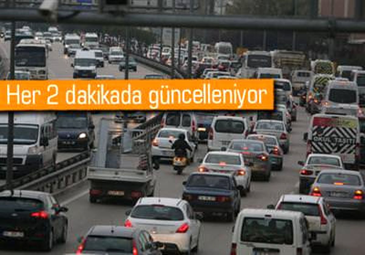 Bursa\'nın Trafik Yoğunluğunu Yandex\'te
