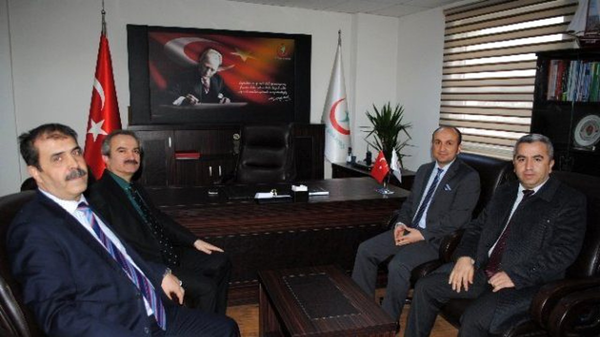 Orbay\'dan Ertosun\'a Hayırlı Olsun Ziyareti