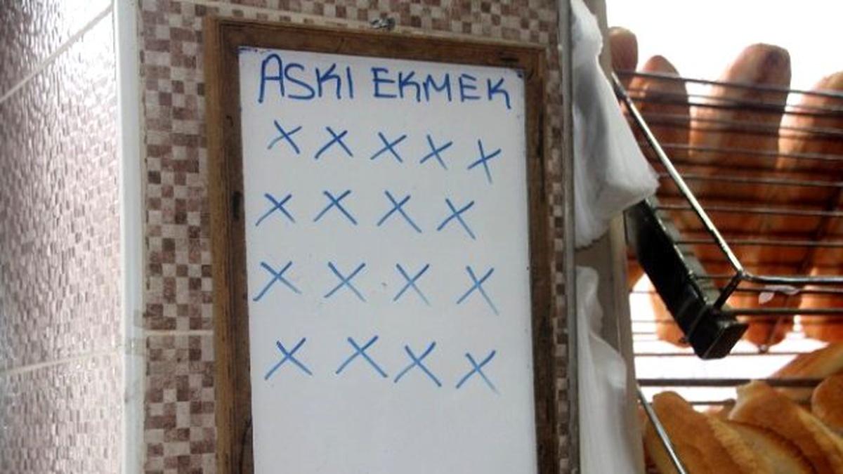Bilecik\'te Ölmeyen Gelenek Askıda Ekmek