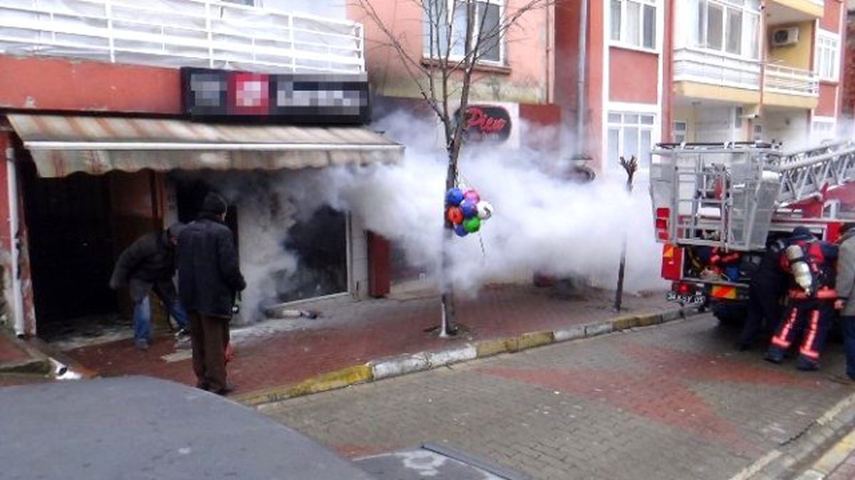Silivri\'de Korkutan Yangın