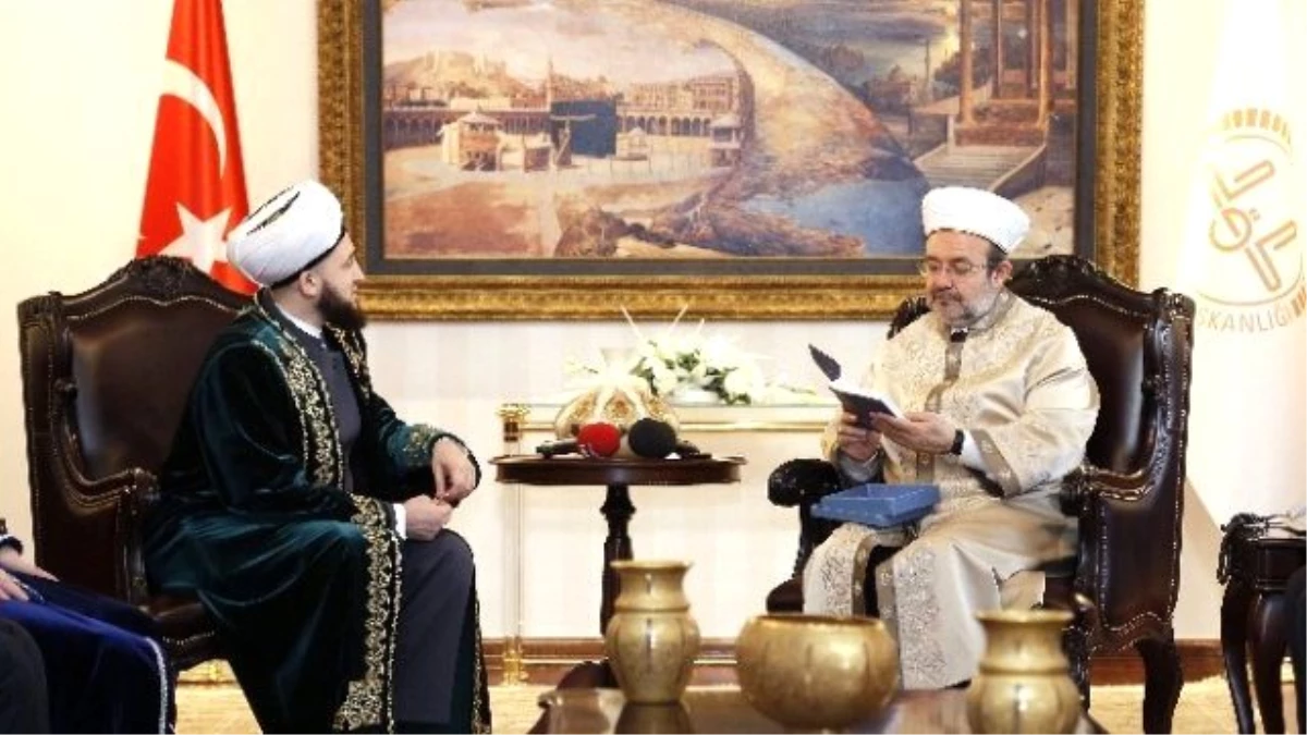 Tataristan Dini İdare Başkanlığından Diyanet\'e Ziyaret