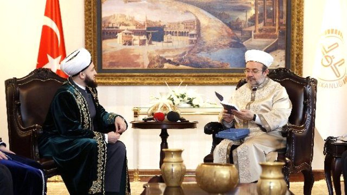 Tataristan Dini İdare Başkanlığından Diyanet\'e Ziyaret