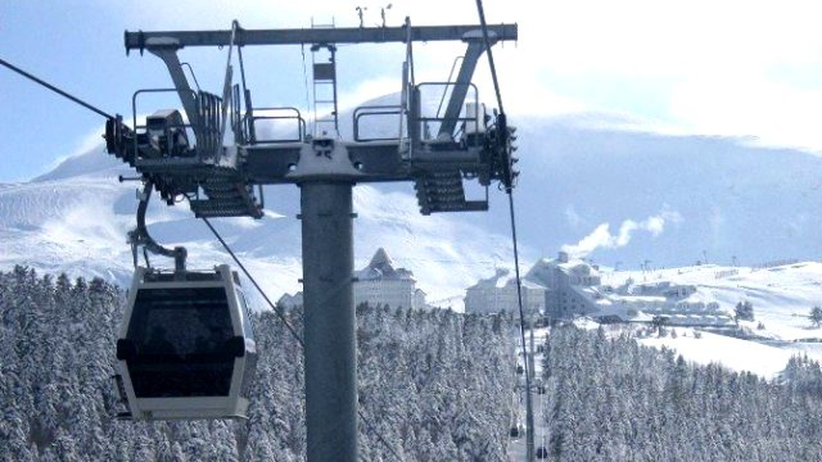 Teleferik\'te Mahsur Kaldılar...