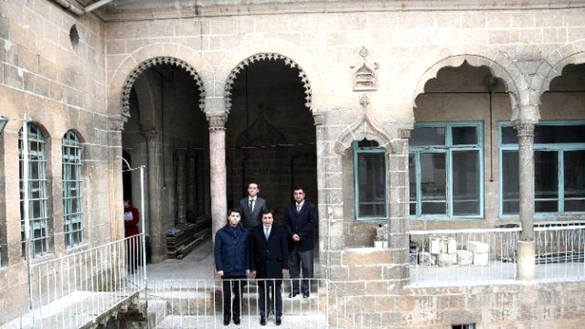 Vali Küçük Tarihi Evleryon Çalışmalarını İnceledi