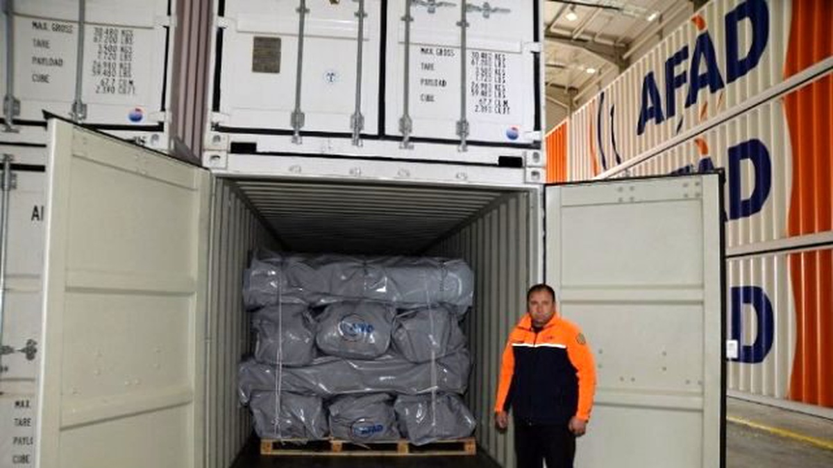 Acil Afad Erzurum Lojistik Deposu Açıldı
