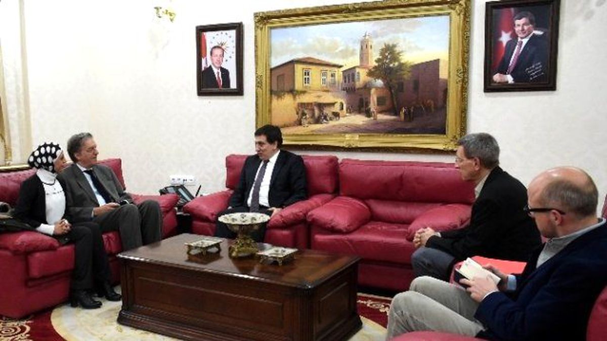 Alman Heyetten Vali Küçük\'e Teşekkür