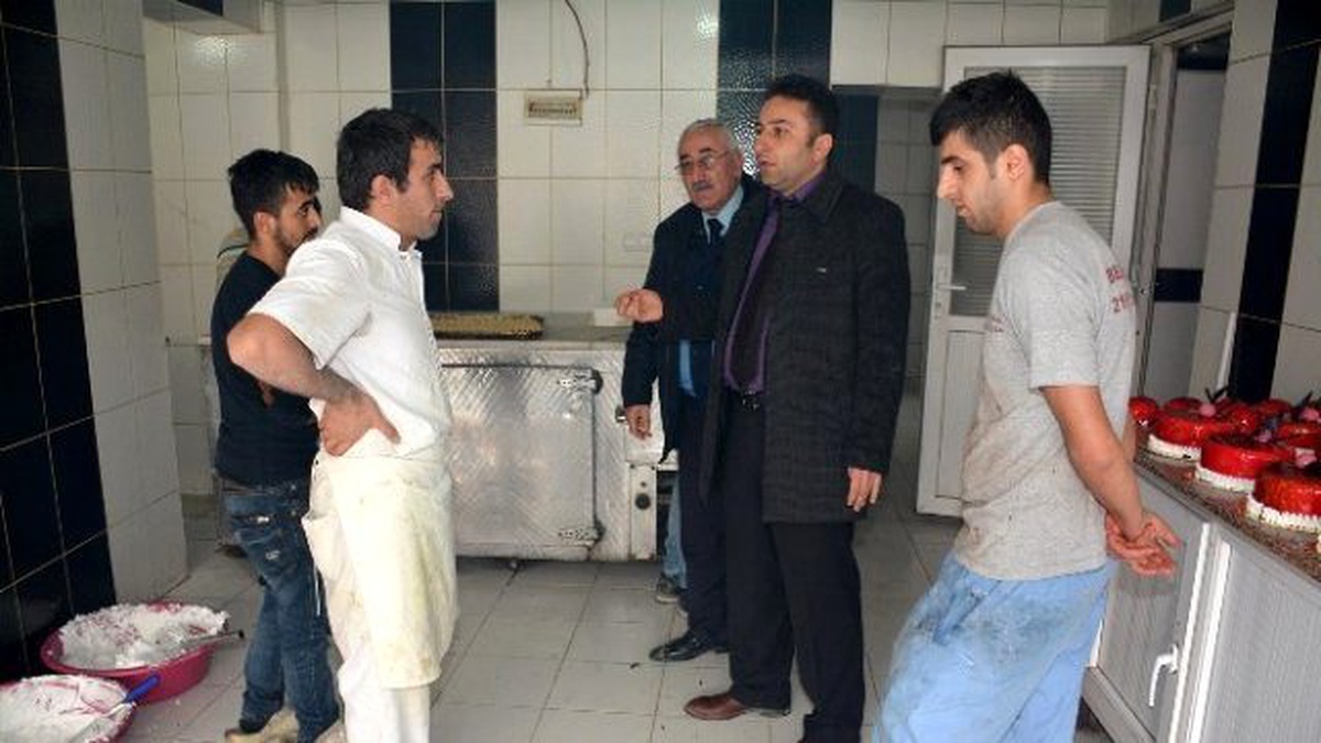 Hakkari\'de Kafe ve Pastaneleri Denetlendi