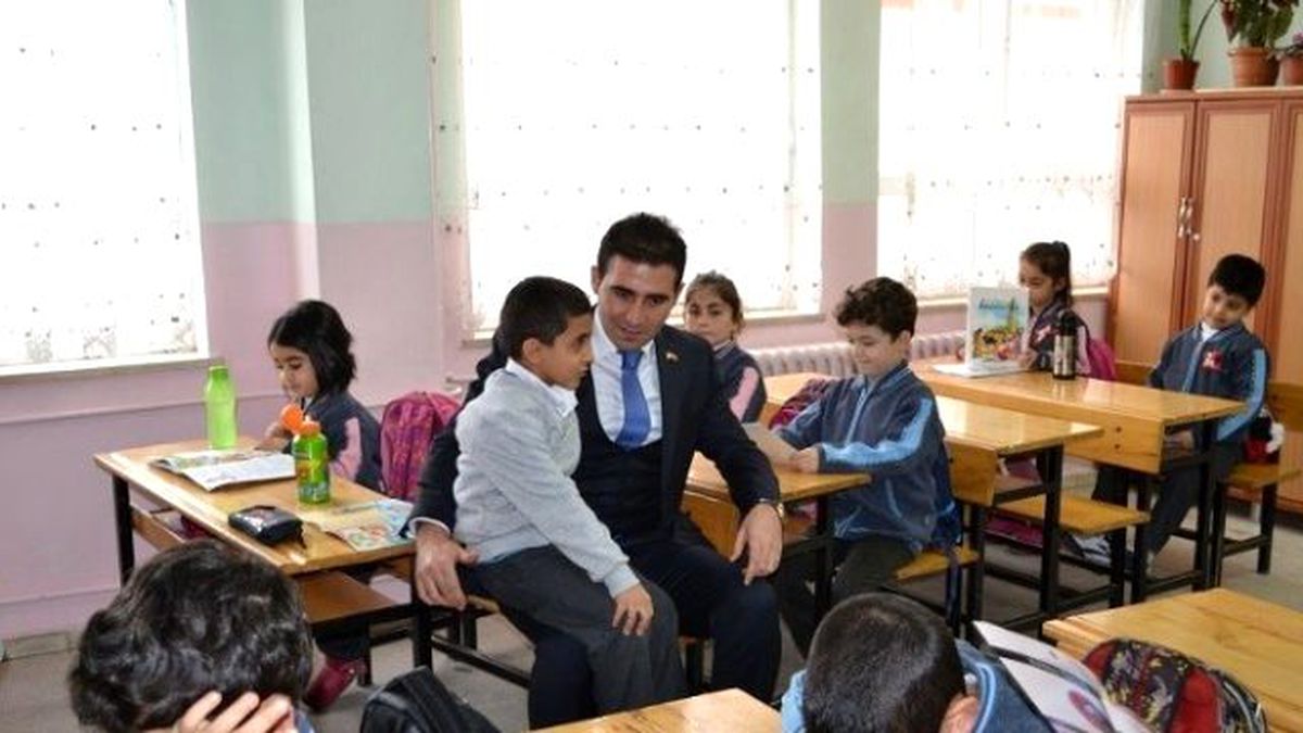 Kaymakamı Murat Irgatoğlu, Okul Denetledi