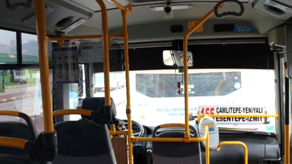 Kocaeli\'de Toplu Taşıma Araçları Kamera ile Sürekli İzleniyor