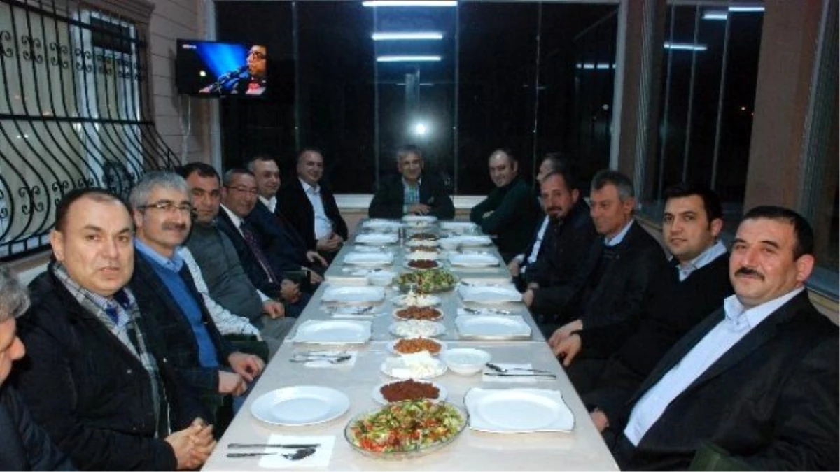 Nuri Elibol, Tokat\'ta Ticaret ve Sanayi Odası Başkanları ile Biraraya Geldi