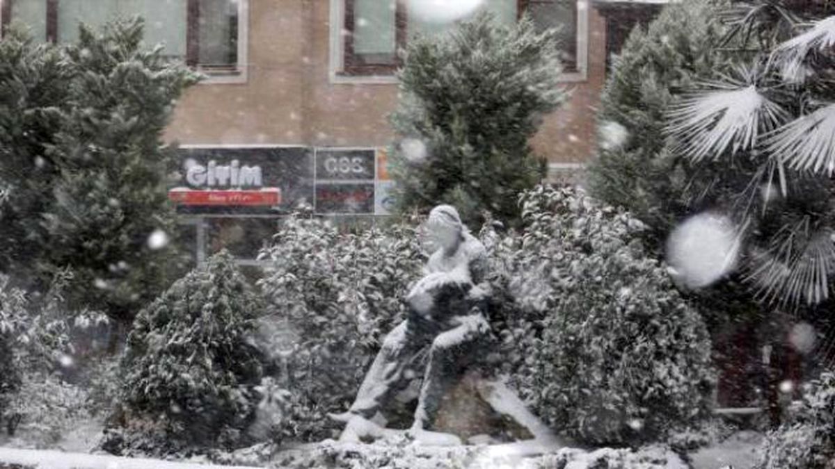 Şile\'de Yoğun Kar