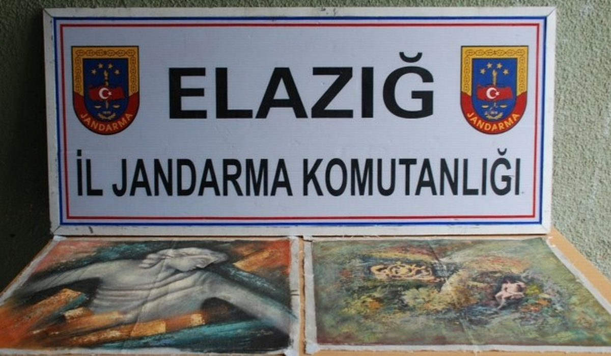 Suriye\'nin Tarihi Sanat Eserleri Elazığ\'da Ele Geçirildi