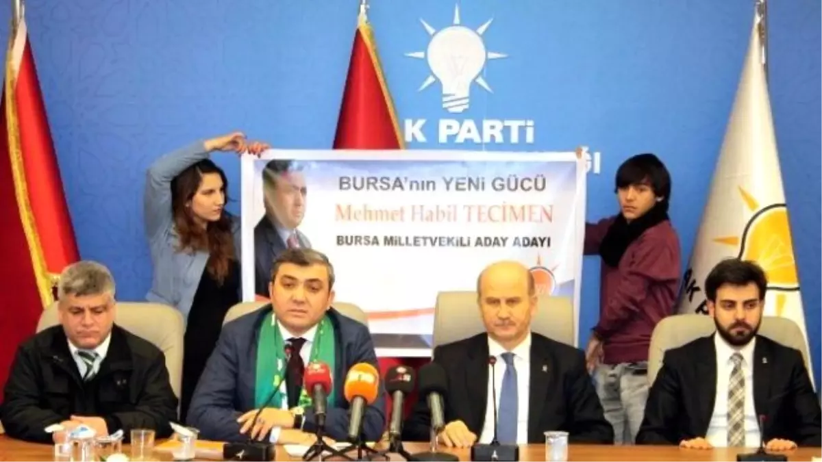 AK Parti Bursa Milletveki Aday Adaylarının Başvuruları Devam Ediyor