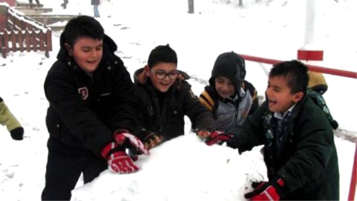 Kırıkkale\'de Eğitime Kar Engeli