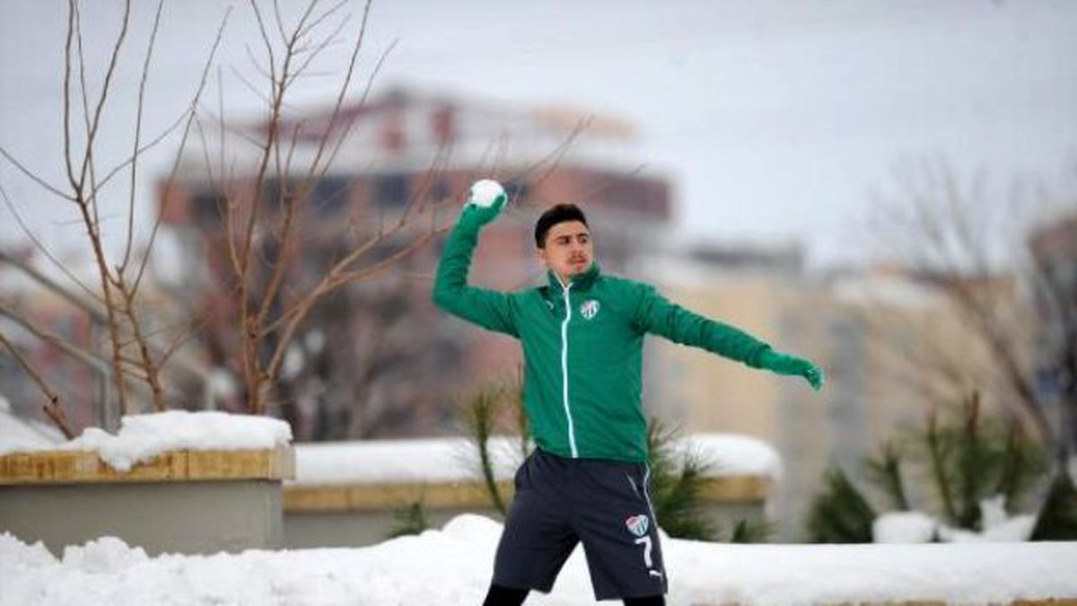 Bursaspor\'da Neşeli Antrenman