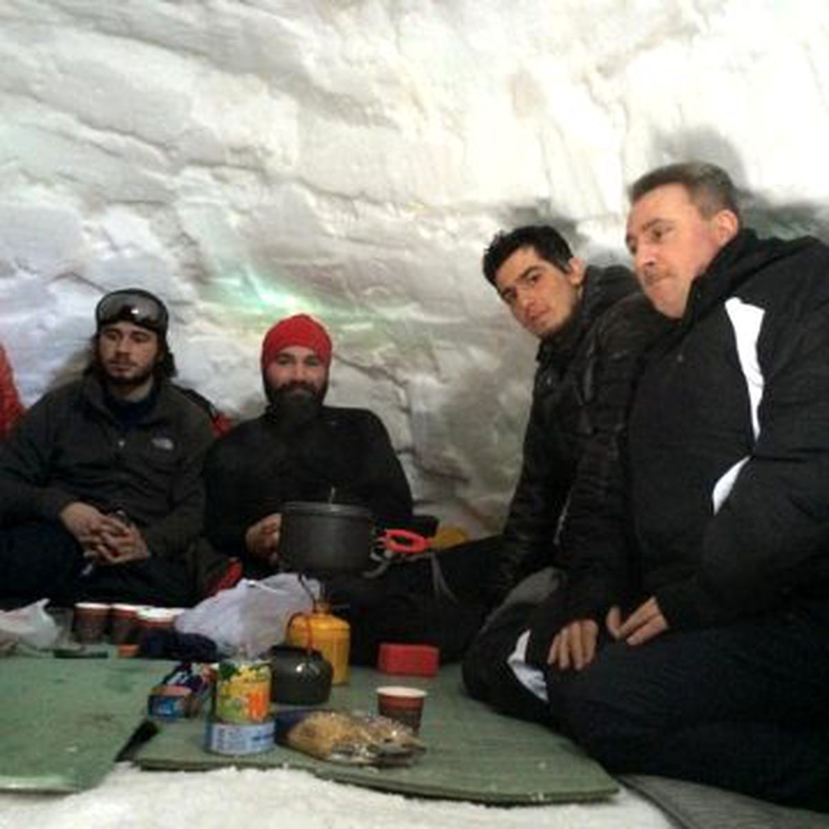 Dağcılar Eksi 20 Derecede Konaklı\'da Kamp Kurdu