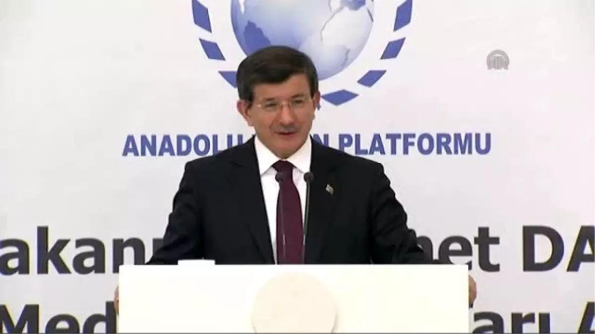 Davutoğlu: "Bütün Yayınlarınızda Şiddete Karşı Seferberlik İlan Edin"