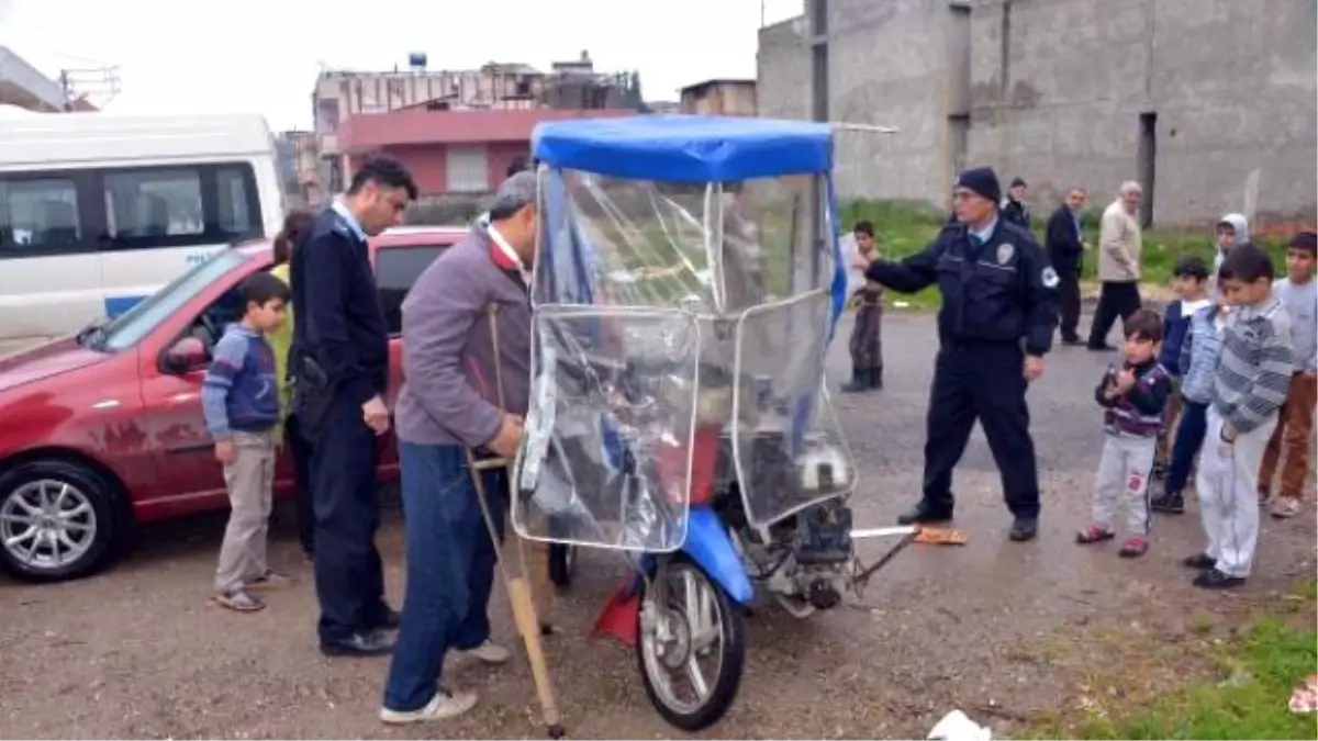 Engellinin Çalınan Motosikleti Terk Edilmiş Halde Bulundu