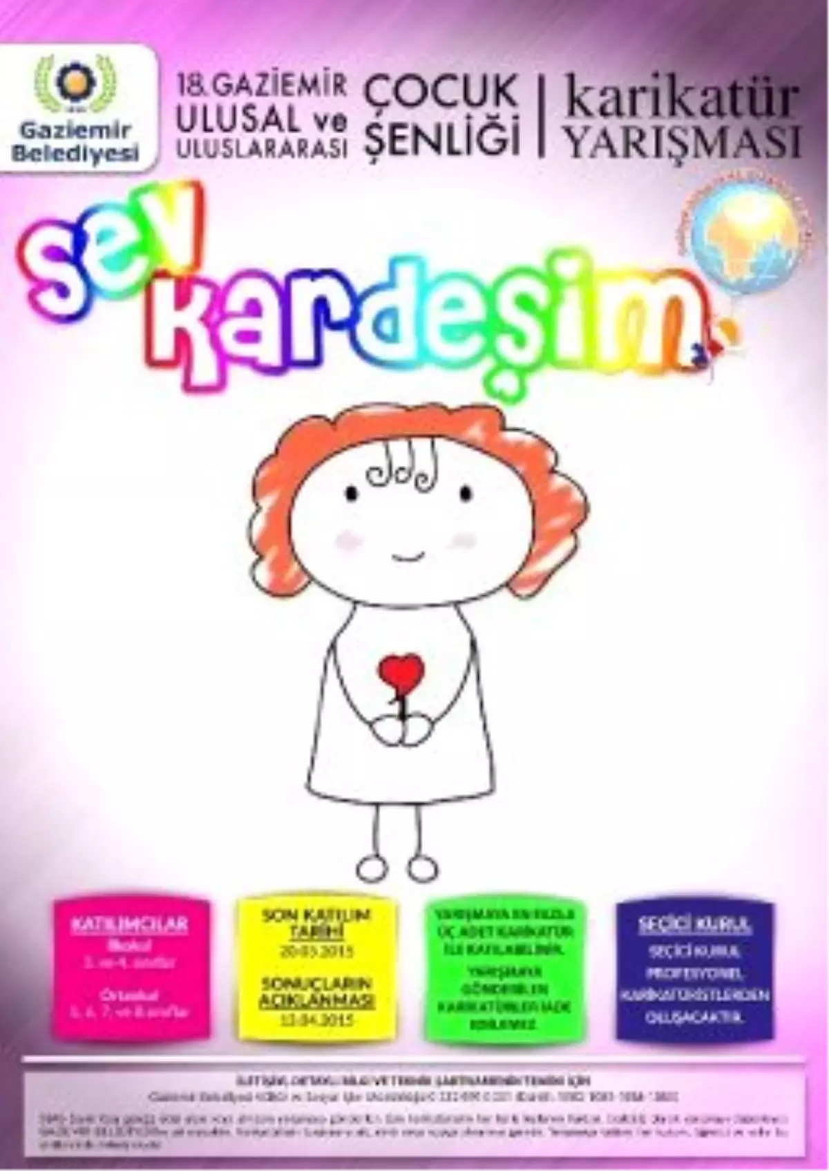 Gaziemir\'de Karikatür Yarışması