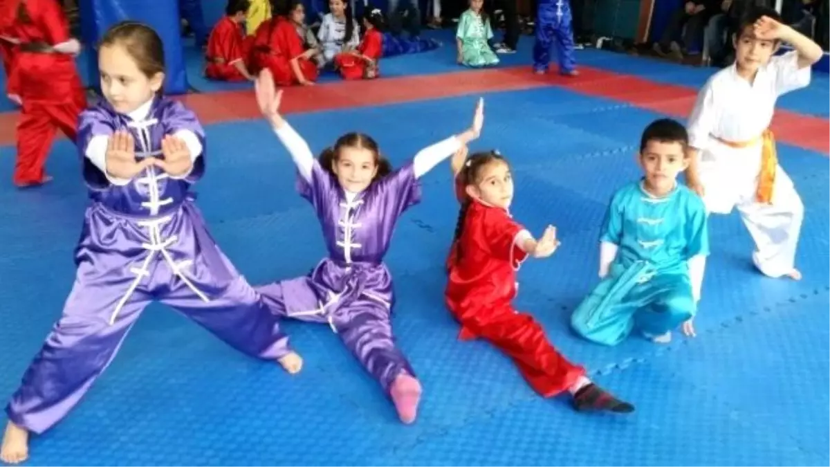 Gazili Miniklerden Wushu İl Şampiyonu Oldu