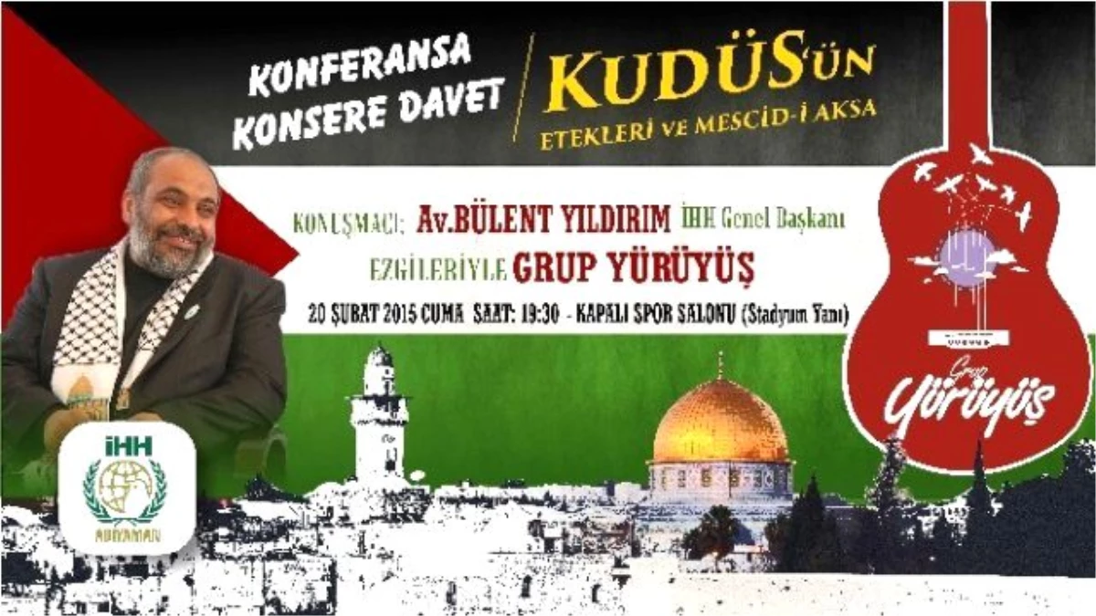 İhh\'dan "Kudüs\'ün Etekleri ve Mescid-i Aksa" Konferansı