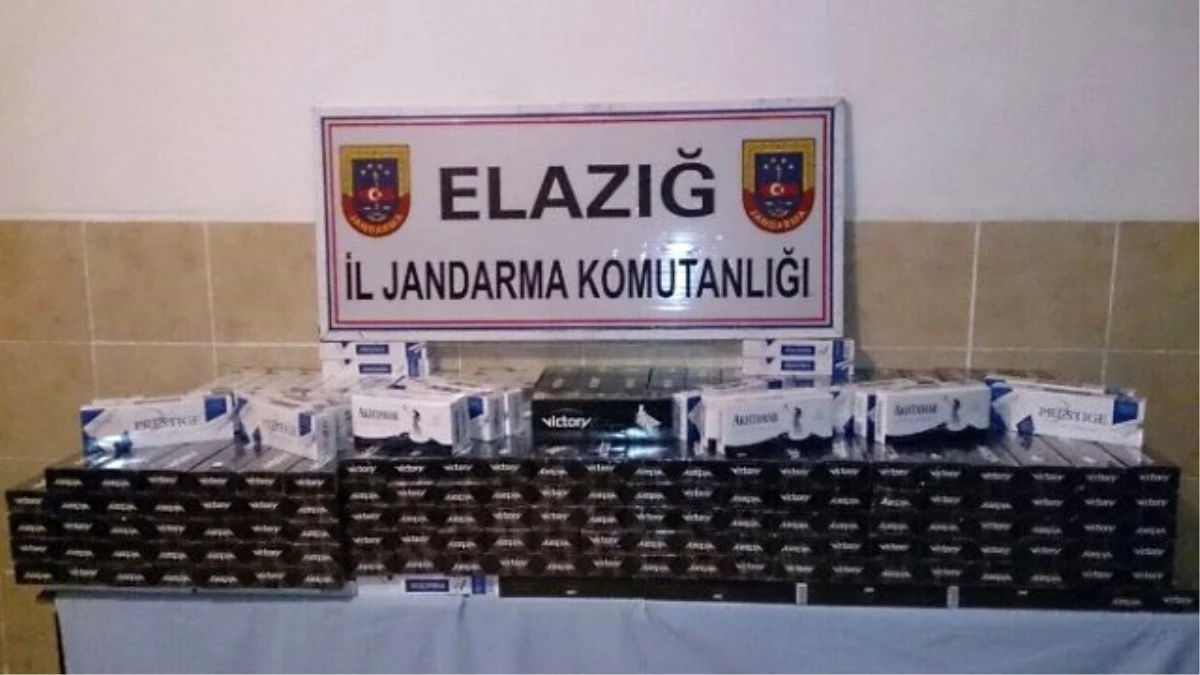 Jandarma 3 Araçta 6 Bin 450 Paket Kaçak Sigara Ele Geçirdi
