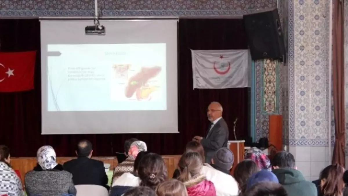 Kütahya'da 'Safra Kesesi Taşları ve Carrahisi' Konulu Konferans