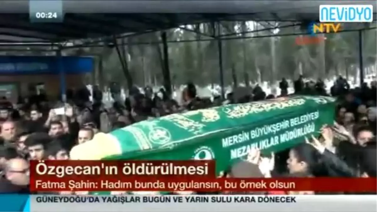 Özgecan\'ın Katil Zanlısı Hadım Edilebilir"