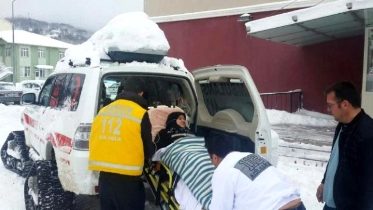 Samsun\'da Paletli Ambulans Hayat Kurtardı
