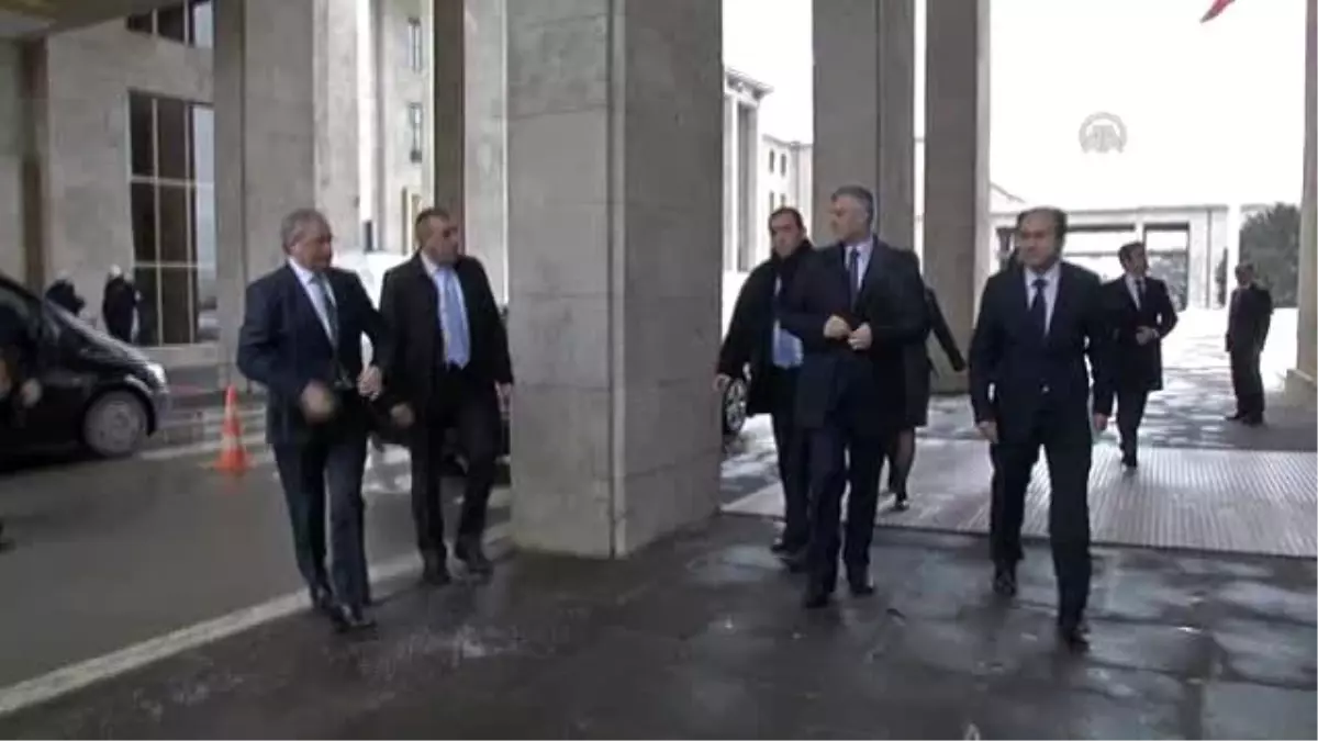 TBMM Başkanı Çiçek, Kosova Başbakan Yardımcısı Taçi\'yi Kabul Etti