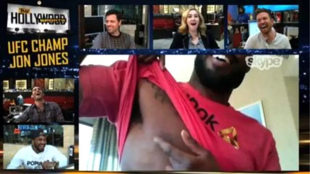 Ufc\'s Jon Jones -- I\'m The Real Champ ... Of Nip Slips